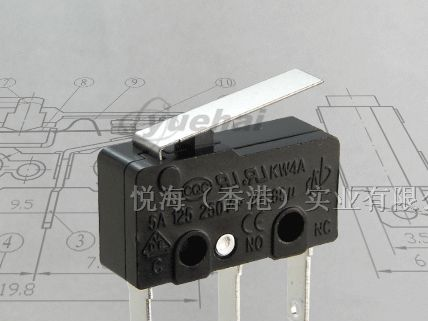 供应KW4A系列微动开关长焊接端子micro switch