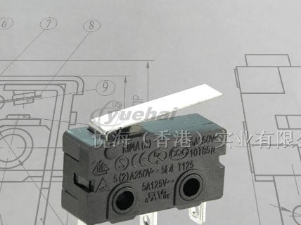 微动开关多国认证KW4A(S)-Z3F200 环保 10A 5A