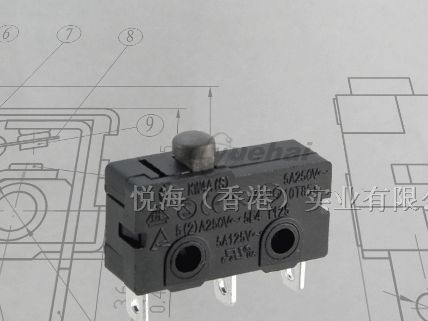 CQC/UL/CUL/CE/KE/ENEC/ROHS多国认证微动开关