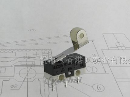 迷你型带滚轮KW10-Z5P200多国认证供出口微动开关
