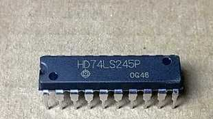 8路同相三态双向总线收发器  74LS245