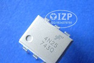 FAIRCHILD 仙童原装4N25, 通用6-PIN光电晶体管耦合器