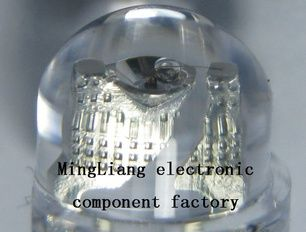 (150)5mm草帽白色发光二极管(LED)