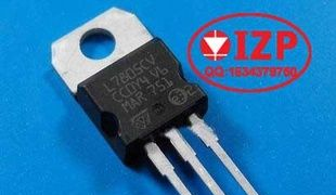 ST原装足1.5A三端稳压IC L7805CV