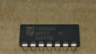 4路2输入，与门 74HC08集成电路IC