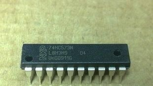 74HC573N，8路D 型锁存器逻辑IC