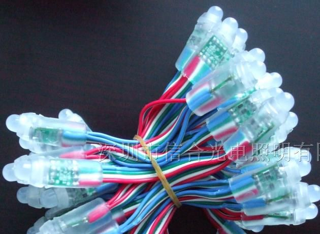 供应憨豆LED外露灯LED灯串LED冲孔字