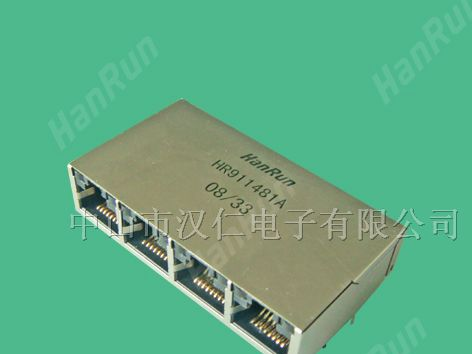 汉仁/HanRun 单排多口内置变压器RJ45插座