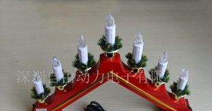 红外线摇控电子蜡烛遥控LED蜡烛桥灯(图)