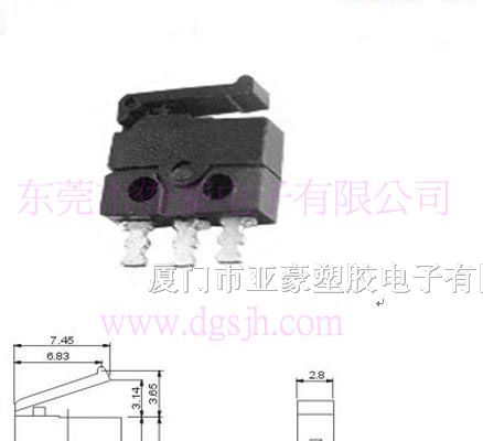 供应厦门微动开关，厦门鼠标开关厂家直销