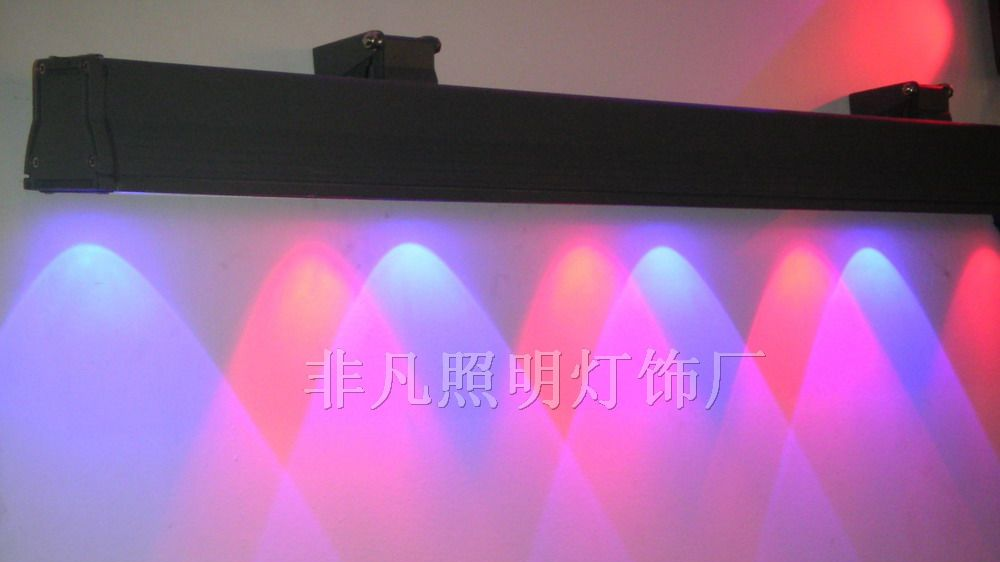 供应LED条型洗墙灯LED七彩大功率洗墙灯厂家直销