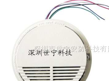 有线烟雾报警器 工程联网烟雾警报器 公寓火灾报警器