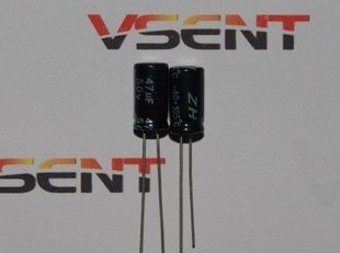 厂家直销 电解电容16V47UF   5*11  5*7