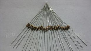 碳膜电阻1/6W 5%  (1R-10M)  1000PCS起售