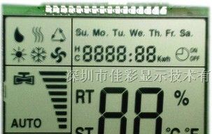 供应深圳温控器用LCD液晶屏