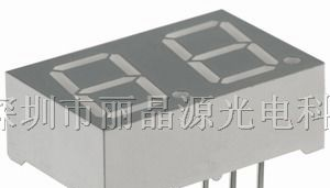 供应0.36寸双位数码管 7段LED数码管共阳 10PIN