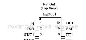 电池管理IC BQ24060DRCR原装现货，香港库存