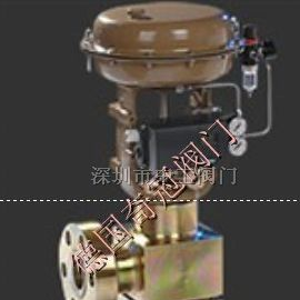 供应进口气动角型调节阀