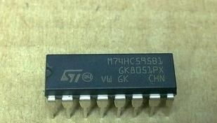 8阶串行移位寄存器 74HC595N  74HC595D