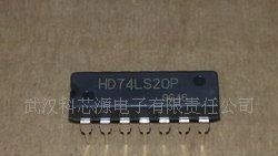 双4输入与非门74LS20（双列直插）