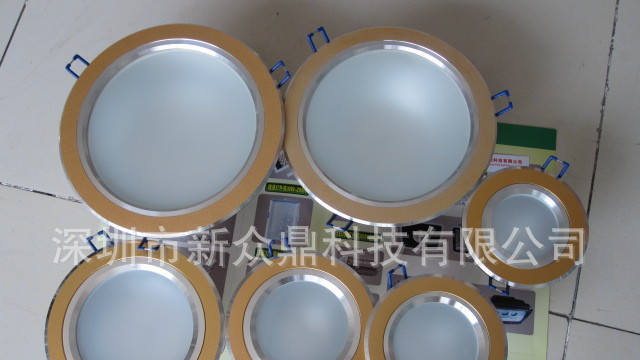 江西led大功率8寸车铝加厚筒灯外壳 led成品灯