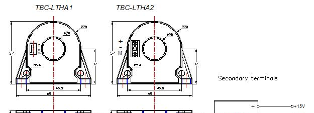 供应TBC300LTHA系列高精度霍尔电流传感器