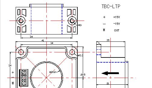 供应TBC200LTP系列霍尔电流传感器