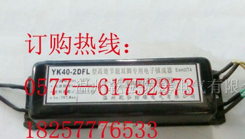 供应BYK40-2DFL型127V高效节能双脚专用防爆电子镇流器