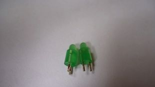 3mm  绿发绿 超短脚 发光二极管