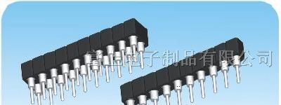 供应圆孔IC插座，圆PIN排针排母，2.0间距圆孔排母