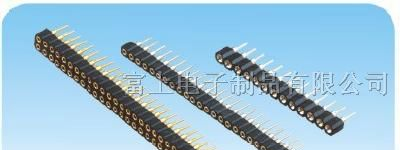 供应圆PIN排针排母，圆孔IC插座，2.0间距圆PIN排针