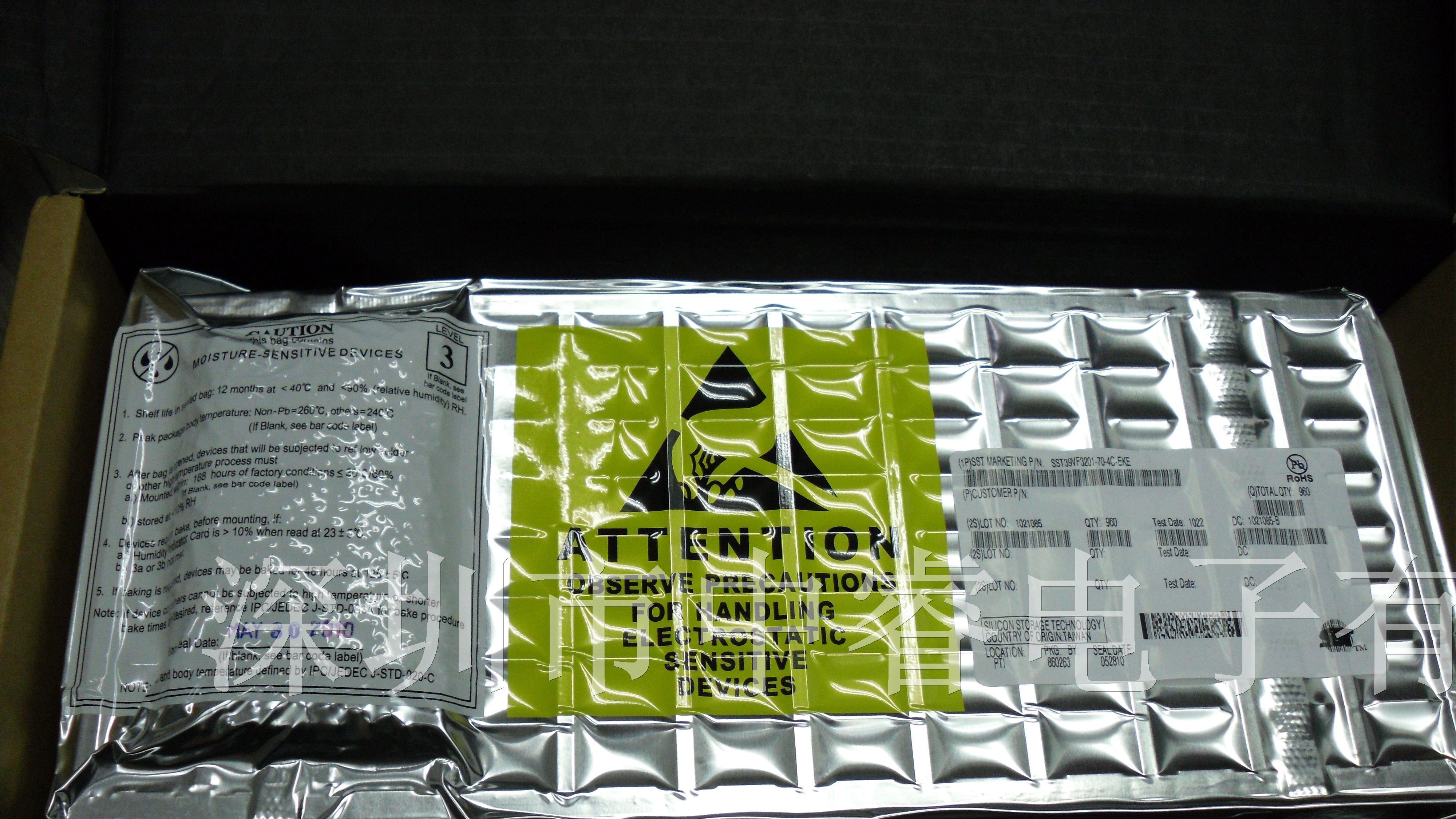 供应集成电路SST39VF3201-70-4C-EKE