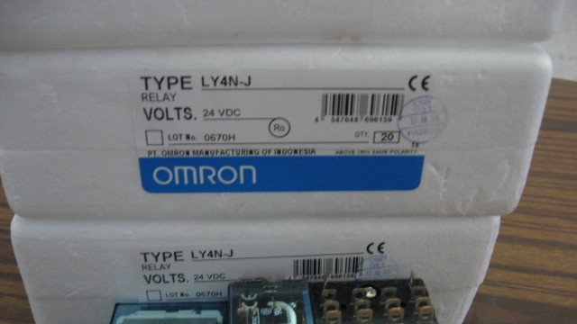 供应全新原装OMRON欧姆龙一般继电器LY4N-J DC12V