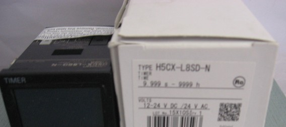 供应全新原装欧姆龙数字定时器时间继电器H5CX-L8SD-N
