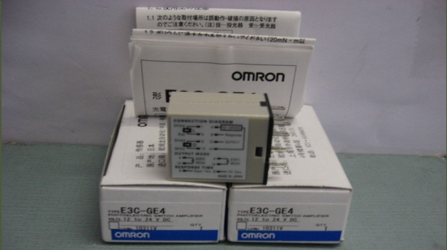 供应全新原装OMRON欧姆龙光电开关E3C-GE4现货