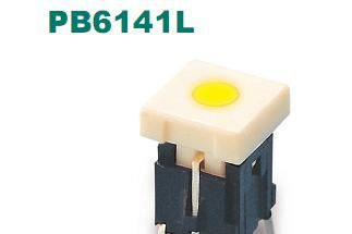供应带灯轻触式按键开关PB6141L