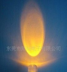 直插LED发光二极管 Ф3白发黄