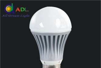 开模生产LED球泡灯(5W)