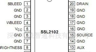 LED驱动调光IC SSL2102