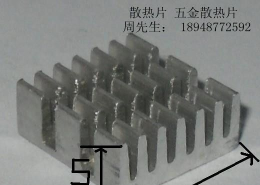 铝散热片五金散热片电子散热片成都电源散热片