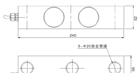 供应干粉砂浆罐计量称重传感器（型号：YHQS-1）