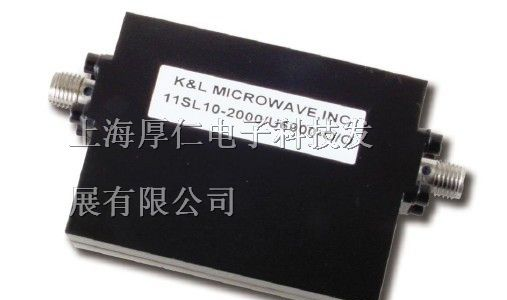 供应K&L低通滤波器11SL10-2000/U6000-O/O