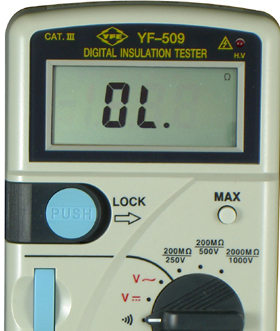 YF-509 台湾宇锋 数字式绝缘测试仪