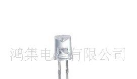 LED发光二极管-5mm凹头 白发绿 普亮长脚