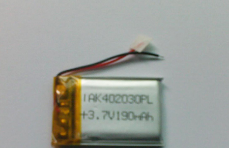 供应聚合物锂电池042030PL(200mAh)