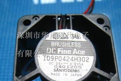 109P0424H302/三洋直流散热风扇