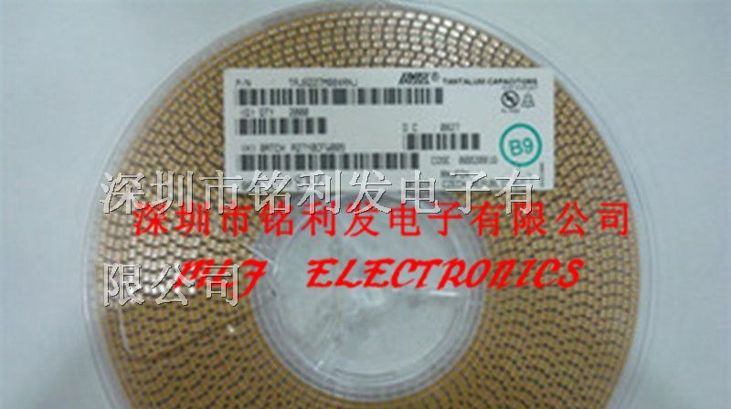 现货供应贴片钽电容20V100UF D型7343 107