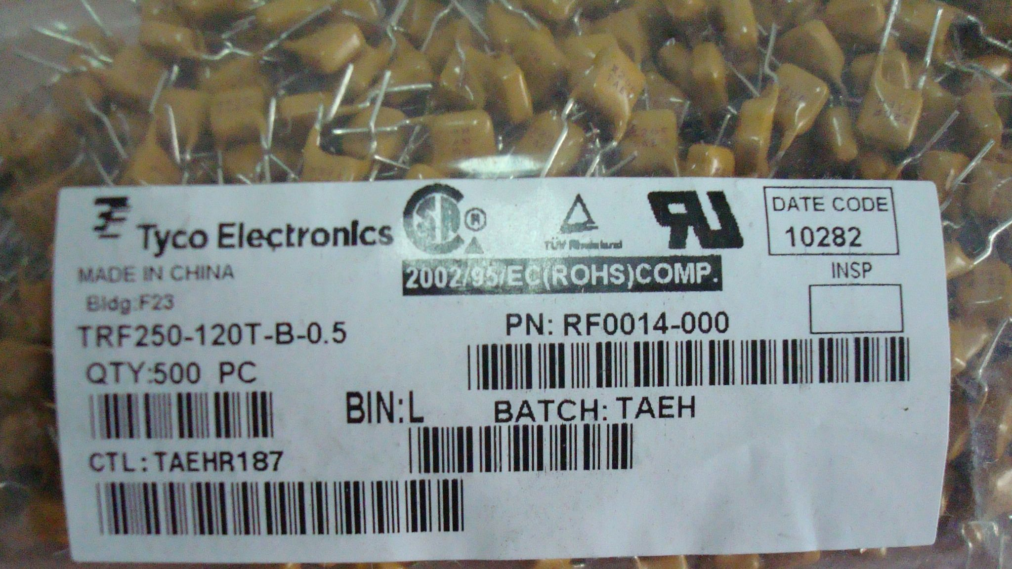 自复式保险丝TRF250-120   TRF250-145