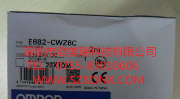 供应欧姆龙旋转编码器E6B2-CWZ6C 600P/R大量存货
