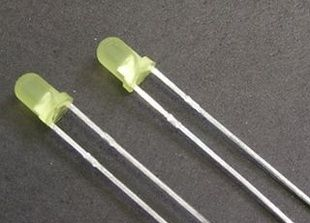 F3黄发黄高亮发光二极管（长脚/短脚）